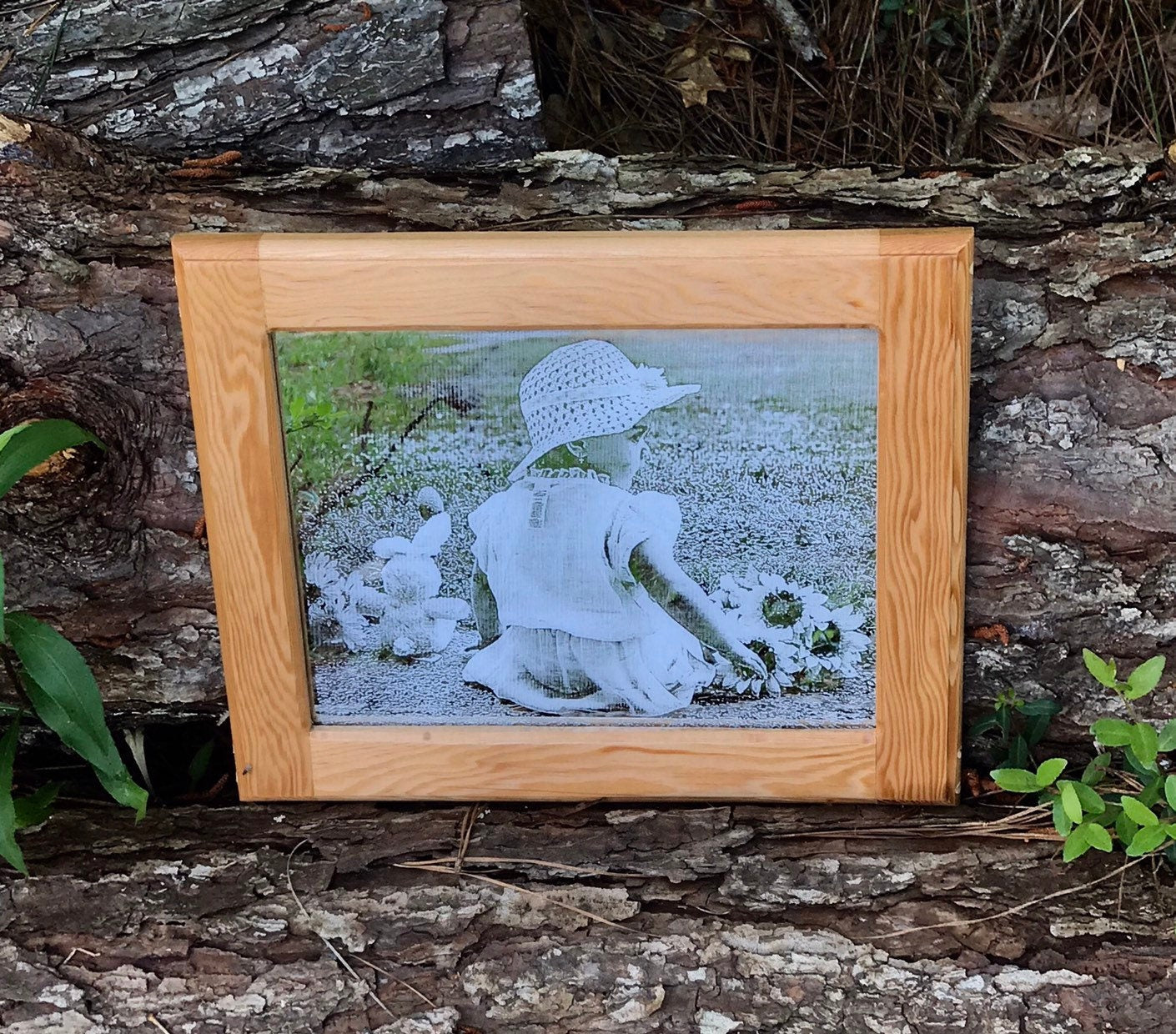 Custom Engraved mirror, photo engraved glass, photo etched glass, 8 x 10 mirror, Graduation photo, Mother's Day, Father's Day gift