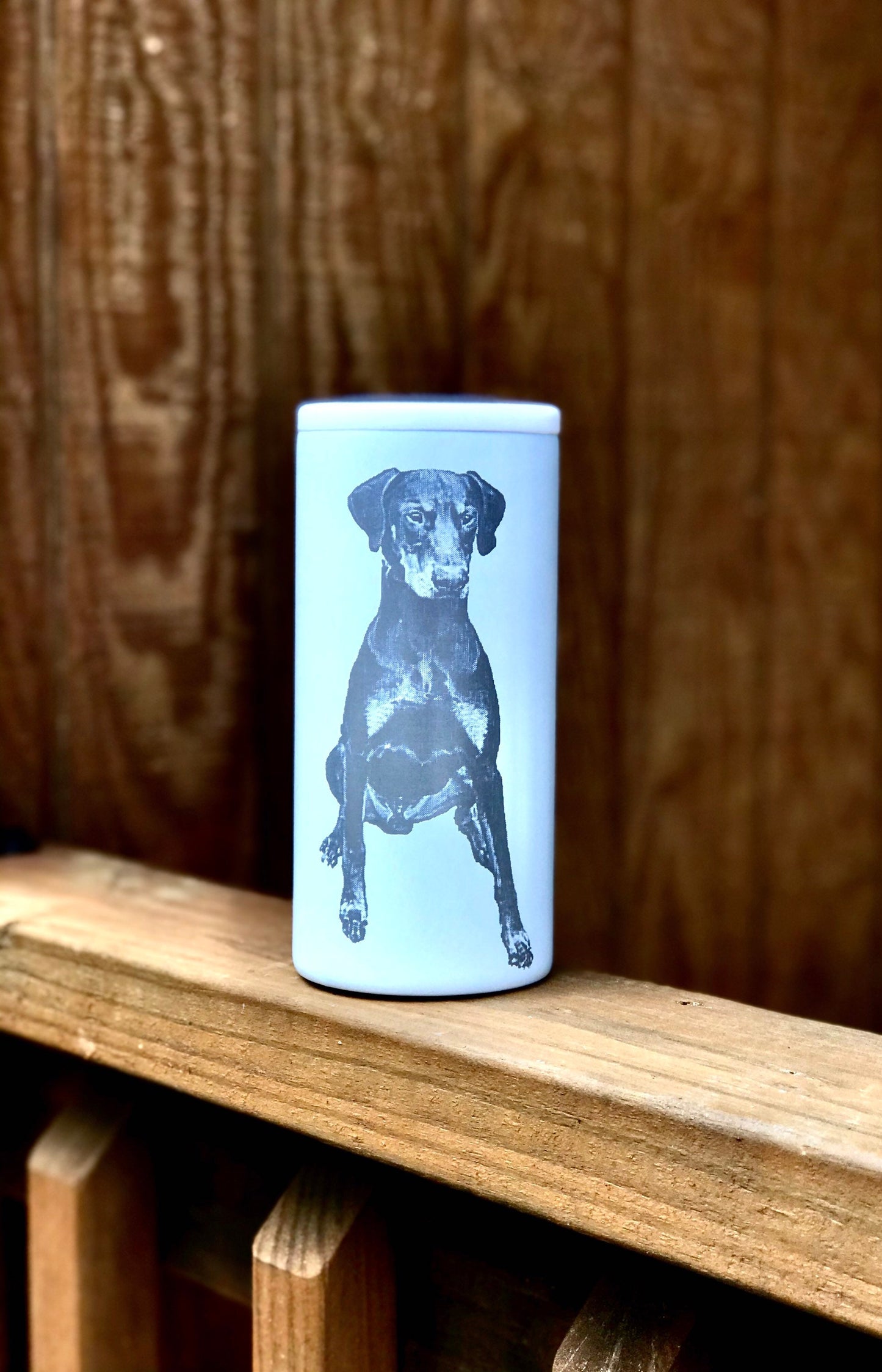 Engraved Photo Can Cooler — Universal, Vacuum-Insulated Stainless Steel, Gift for Weddings, Bridesmaids, Groomsmen