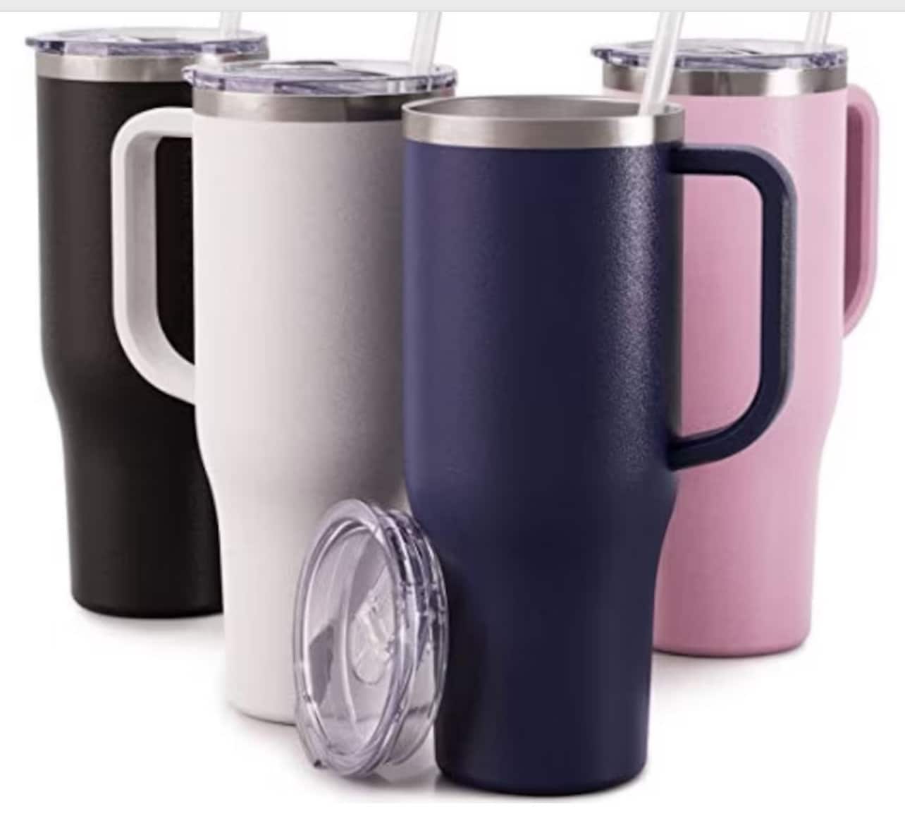 40 oz photo engraved stainless steel tumbler, custom gift mug, travel drinkware gift