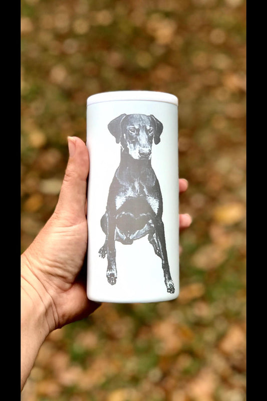 Engraved Photo Can Cooler — Universal, Vacuum-Insulated Stainless Steel, Gift for Weddings, Bridesmaids, Groomsmen