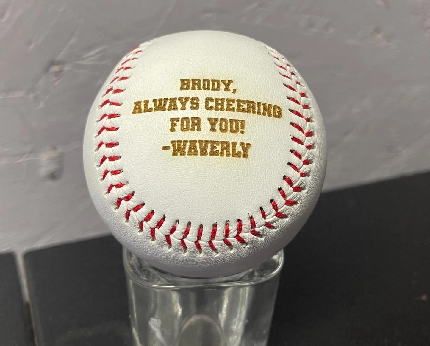 Photo engraved Baseball, Baseball trophy, Gift, Personalized baseball, baseball keepsake, little league baseball trophy