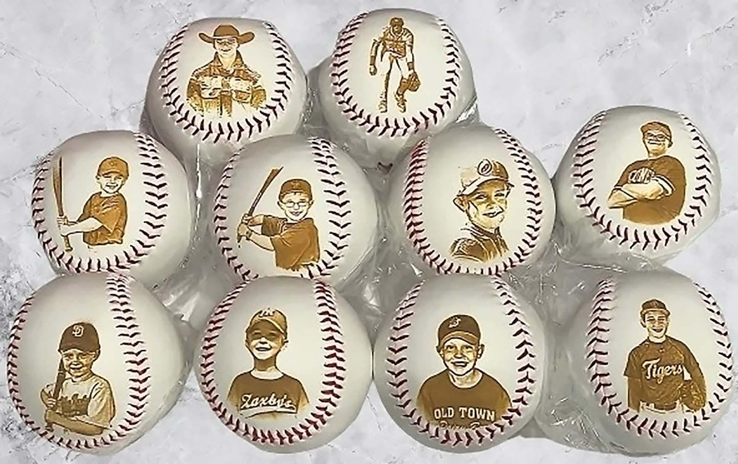 Photo engraved Baseball, Baseball trophy,Gift, Personalized baseball, baseball keepsake, little league baseball trophy